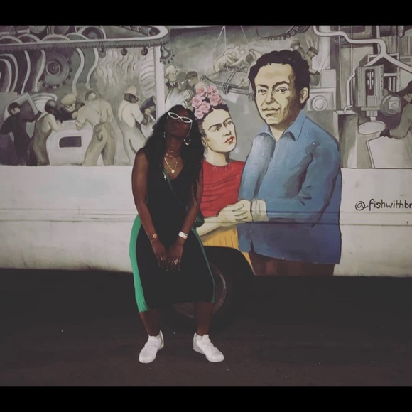 Two tone dress - Picture 3 of 3